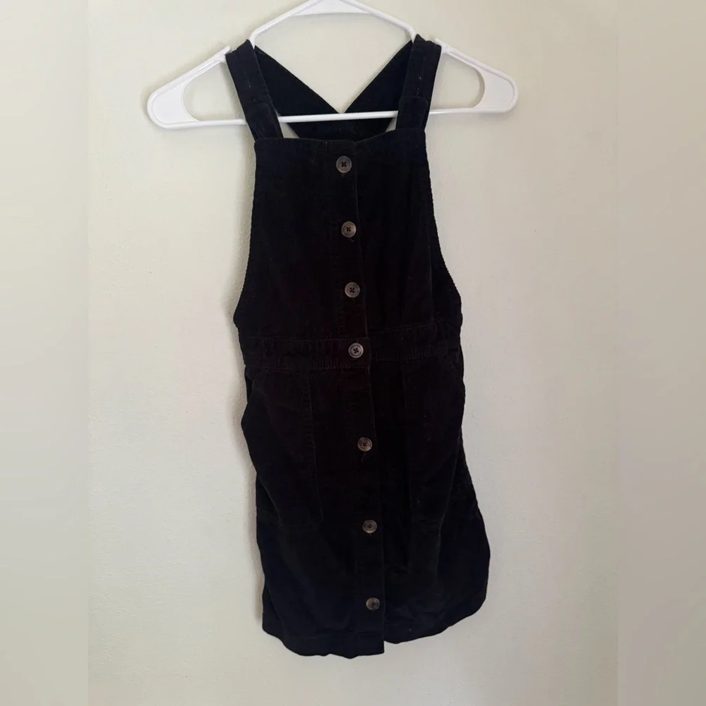 Old Navy Black Corduroy Dress‎